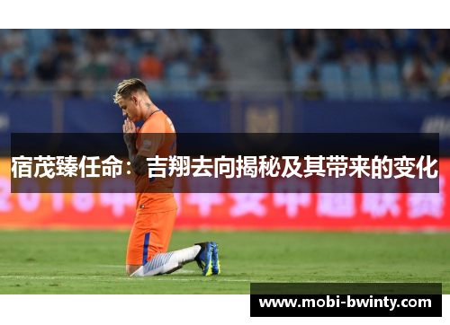 宿茂臻任命：吉翔去向揭秘及其带来的变化